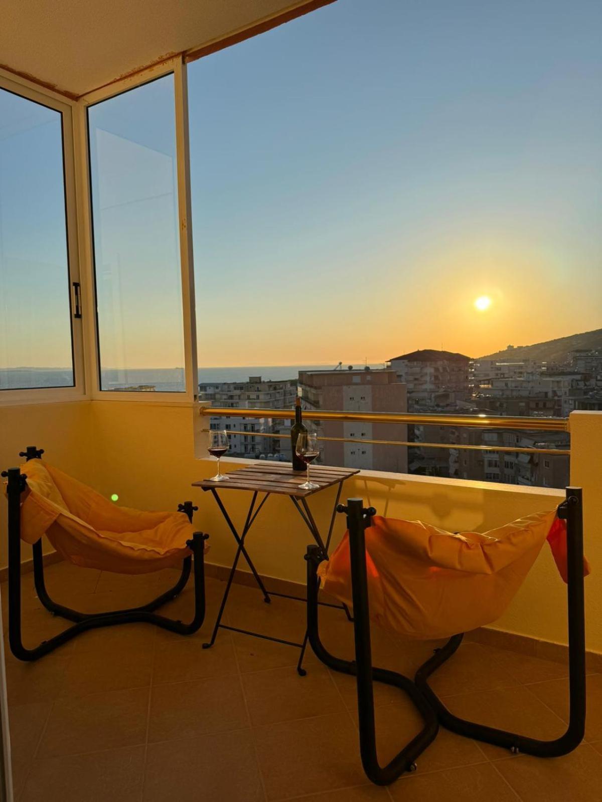 Blue Dream V&V Lägenhet Sarandë Exteriör bild